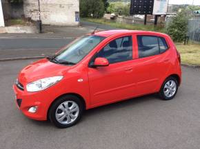 Hyundai i10 1.2 Active 5dr Hatchback Petrol Red at Mount Automotive Solutions Halifax