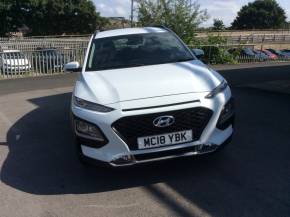 Hyundai Kona 1.0T GDi Blue Drive SE 5dr Hatchback Petrol White at Mount Automotive Solutions Halifax