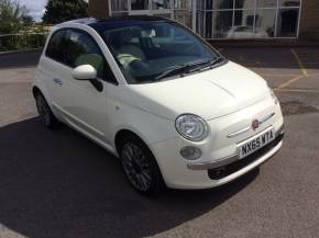 Fiat 500 1.2 Lounge 3dr [Start Stop] Hatchback Petrol White at Mount Automotive Solutions Halifax